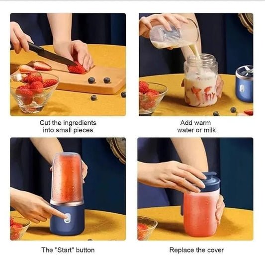 Rechargeable Portable Juicer Blender for Home & Travel